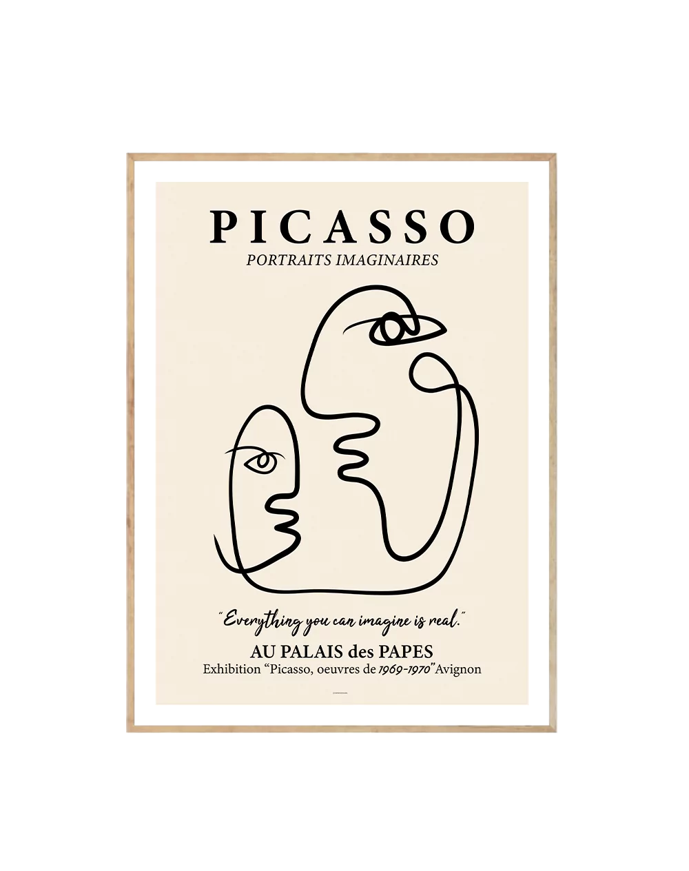 Picasso Visages Poster